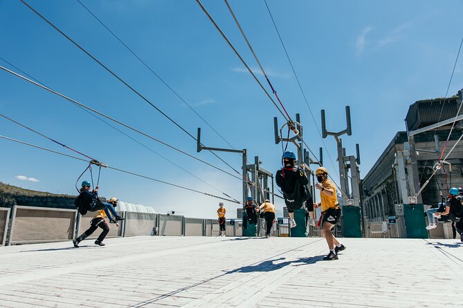 Zipline To The Falls in Niagara Falls, Canada - The shuttle back up and timing your Niagara day